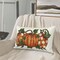 2 Orange PumpkinThrow Pillow Covers Outdoor Decor (Three Orange Pumpkin)